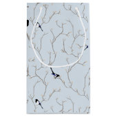 Winter BIrds Kleine Geschenktüte (Rückseite)