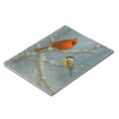 Winter Birds Notizblock (Linke Seite)