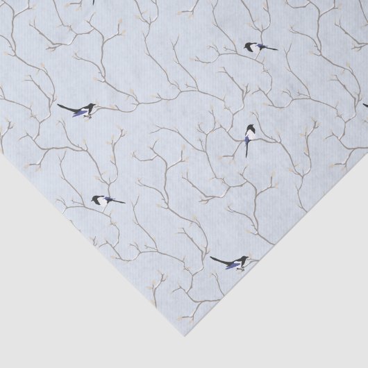 Winter BIrds Seidenpapier (Ausschnitt)