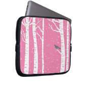 Winter-Birken-Baum (heutiger bester Preis) Laptopschutzhülle (Vorne Rechts)