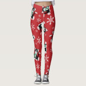 Winter Black Kitty Leggings (Vorderseite)
