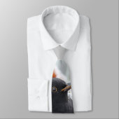 Winter Blackbird Krawatte (Gebunden)