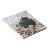 Winter Blackbird Notizblock (angewinkelt)