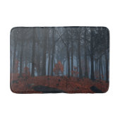 Winter Blätter Bathmat Badematte (Vorderseite)