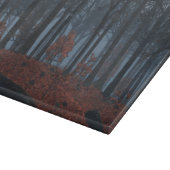 Winter Blätter Cutting Board Schneidebrett (Ecke)