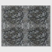 Winter-Blätter Geschenkpapier (Flach)