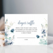 Winter-Blätter Kinderdusche Windelwaschmaschine Begleitkarte