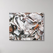 WINTER-BLÄTTER LEINWANDDRUCK (Vorderseite)