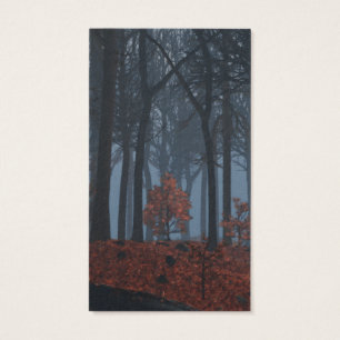 Winter-Blätter Lesezeichen