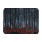 Winter Blätter Magnet (Horizontal)