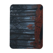 Winter Blätter Magnet (Vertikal)