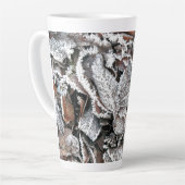 WINTER-BLÄTTER MILCHTASSE (Linke Ecke)