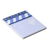 Winter-Blau Notizblock (angewinkelt)
