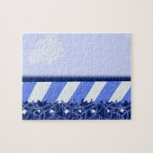Winter-Blau Puzzle (Horizontal)