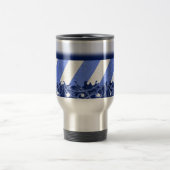 Winter-Blau Reisebecher (Mittel)
