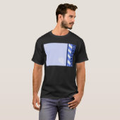 Winter-Blau T-Shirt (Vorne ganz)