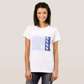 Winter-Blau T-Shirt (Vorne ganz)