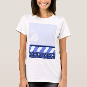 Winter-Blau T-Shirt