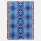 Winter-Blau-Ton-Wurfdecke Decke (Vorderseite Vertikal)