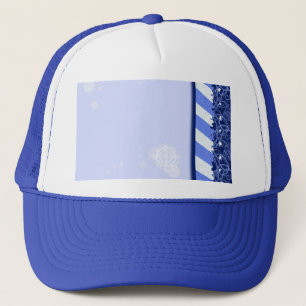 Winter-Blau Truckerkappe