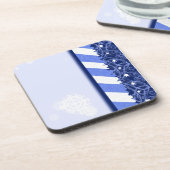 Winter-Blau Untersetzer (Linke Seite)