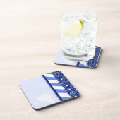 Winter-Blau Untersetzer (Rechte Seite)