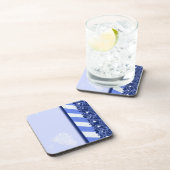 Winter-Blau Untersetzer (Rechte Seite)