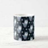 WINTER BLAU & WHITE FERIENWOHNUNG KAFFEETASSE (Mittel)