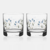 Winter Blaubeer Botanisch Whiskyglas (Rechts)