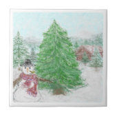 /Winter Bliss Fliese (Vorderseite)