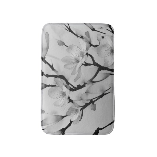 Winter Blossom Collection Badematte (Vorderseite Vertikal)