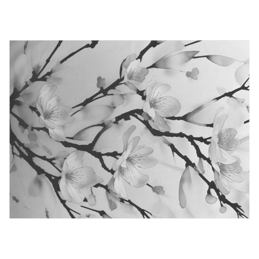 "Winter Blossom Collection Tableclout Tischdecke (Vorderseite (Horizontal))