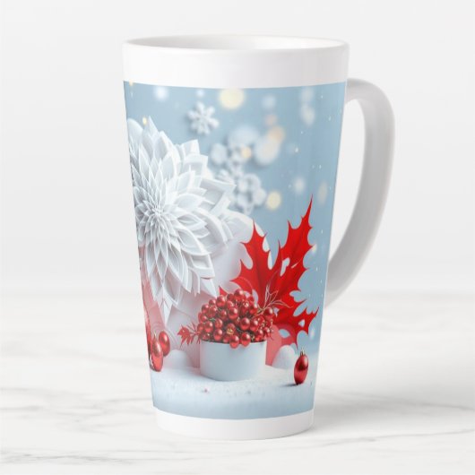 Winter Blossom Composition Milchtasse (Rechte Ecke)