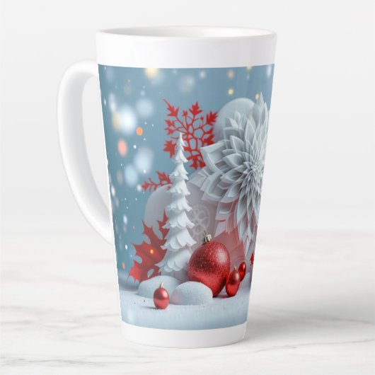 Winter Blossom Composition Milchtasse (Linke Ecke)