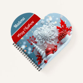 Winter Blossom Composition Notizblock