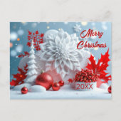 Winter Blossom Composition Postkarte (Vorderseite)