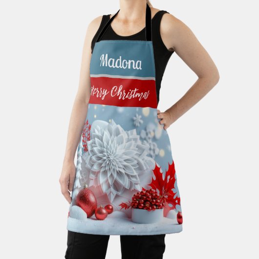 Winter Blossom Composition Schürze (InSitu)