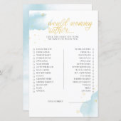 Winter Blue Baby Duwer Game würde Mama eher (Vorne/Hinten)