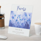 Winter Blue Garden Favoriten Sockelschild (In SItu)