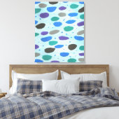 Winter Blue Ice Storm Leinwand Printing (Insitu (Schlafzimmer))