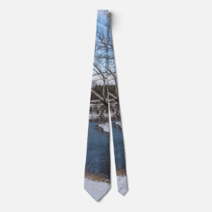 Winter Blue James River Neck Tie Krawatte