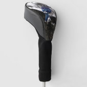Winter Blue Jay Golf Headcover (angewinkelt)