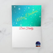Winter Blue Karte (Innenseite)