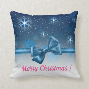 Winter Blue Kissen