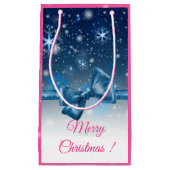 Winter Blue Kleine Geschenktüte (Vorderseite)