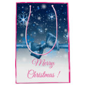 Winter Blue Mittlere Geschenktüte (Vorderseite)