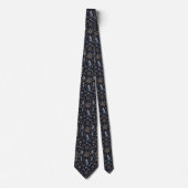 Winter Blue Neck Tie Krawatte (Vorderseite)