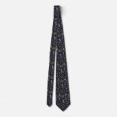 Winter Blue Neck Tie Krawatte (Rückseite)