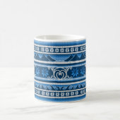 Winter Blue Nordic Design Kaffeetasse (Mittel)