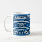 Winter Blue Nordic Design Kaffeetasse (Links)
